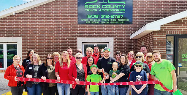 Rock County Truck Accessories Ribbon Cutting