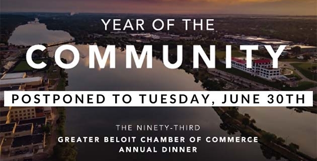 Greater Beloit Chamber Annual Dinner | June 30, 2020