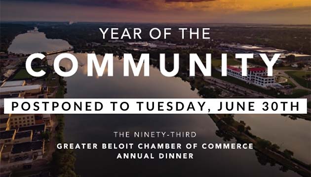 Greater Beloit Chamber Annual Dinner | June 30, 2020