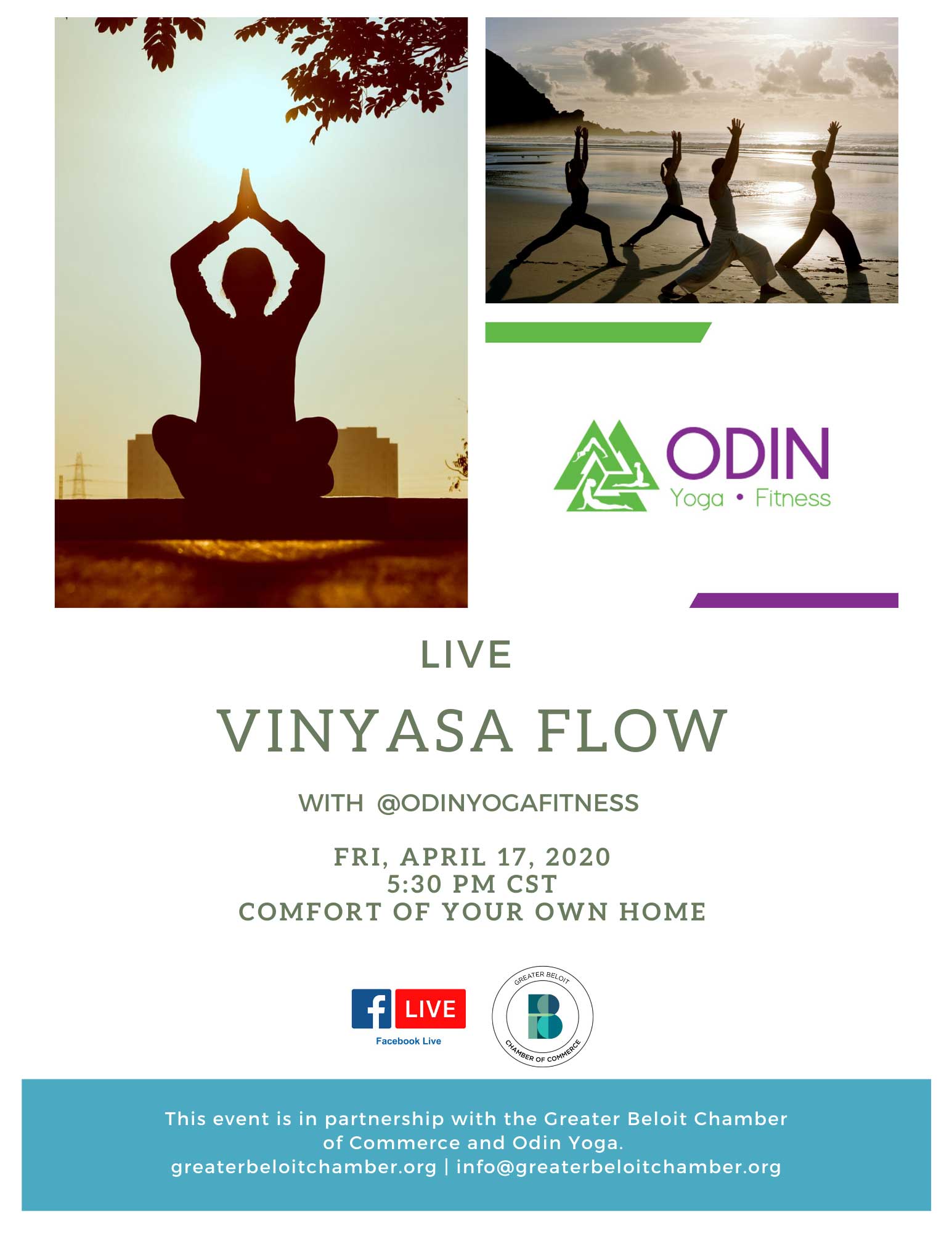 Live Event - Yoga with Odin