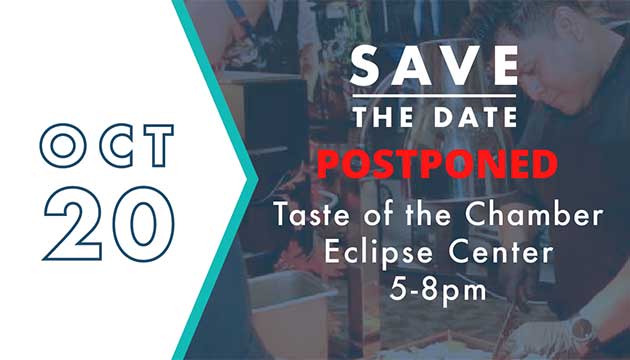 Taste of the Chamber 2021 Postponed