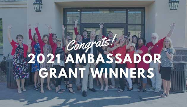 2021 GBCC Ambassador Grant Recipients