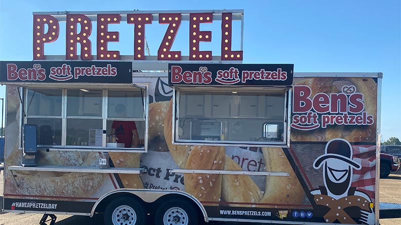 Ben's Soft Pretzels Trailer