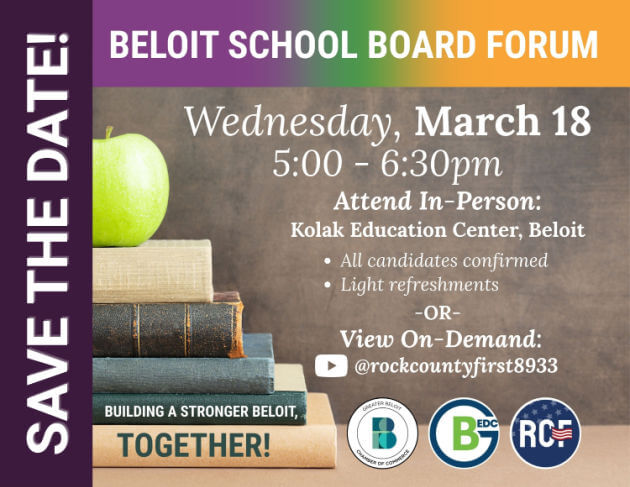 2026 BSB School Board Candidate Forum banner