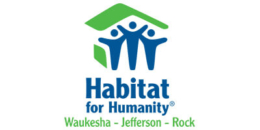 Habitat for Humanity Waukesha-Jefferson-Rock logo