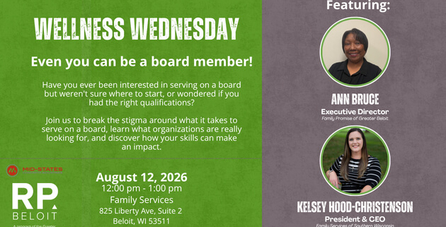 Wellness Wednesday - August 2026 banner