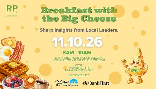 2026 Breakfast With The Big Cheese banner
